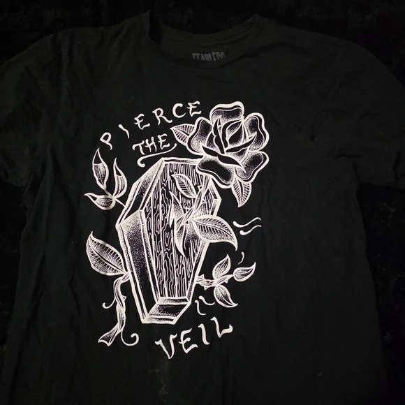 Hot Topic Pierce The Veil Emo T-Shirt Set - Picture 6 of 7